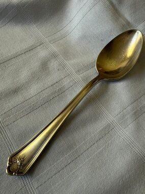 WM Rogers ca 1914 silver plate Ashland 6” tea spoon